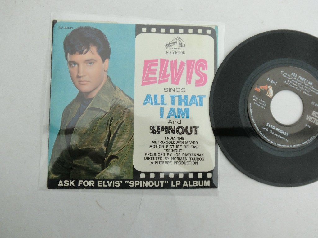 Elvis Presley Spinout, Ophalen of Verzenden, Zo goed als nieuw, 7 inch, Pop