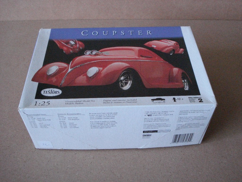 1:24 Testors Ford Coupster, Overige merken, Auto, 1:32 tot 1:50, Nieuw