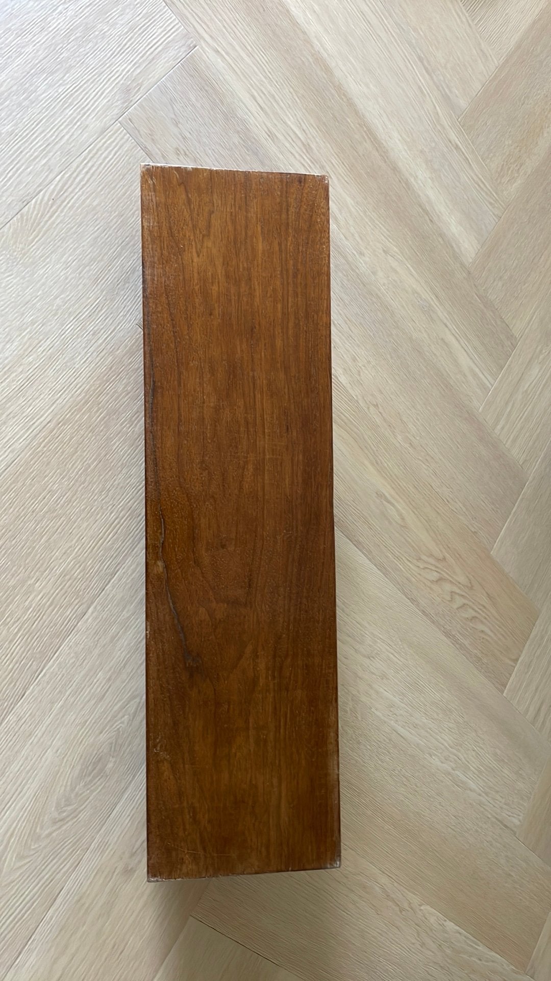 Houten wandplank met metalen beugels, Ophalen, Nieuw