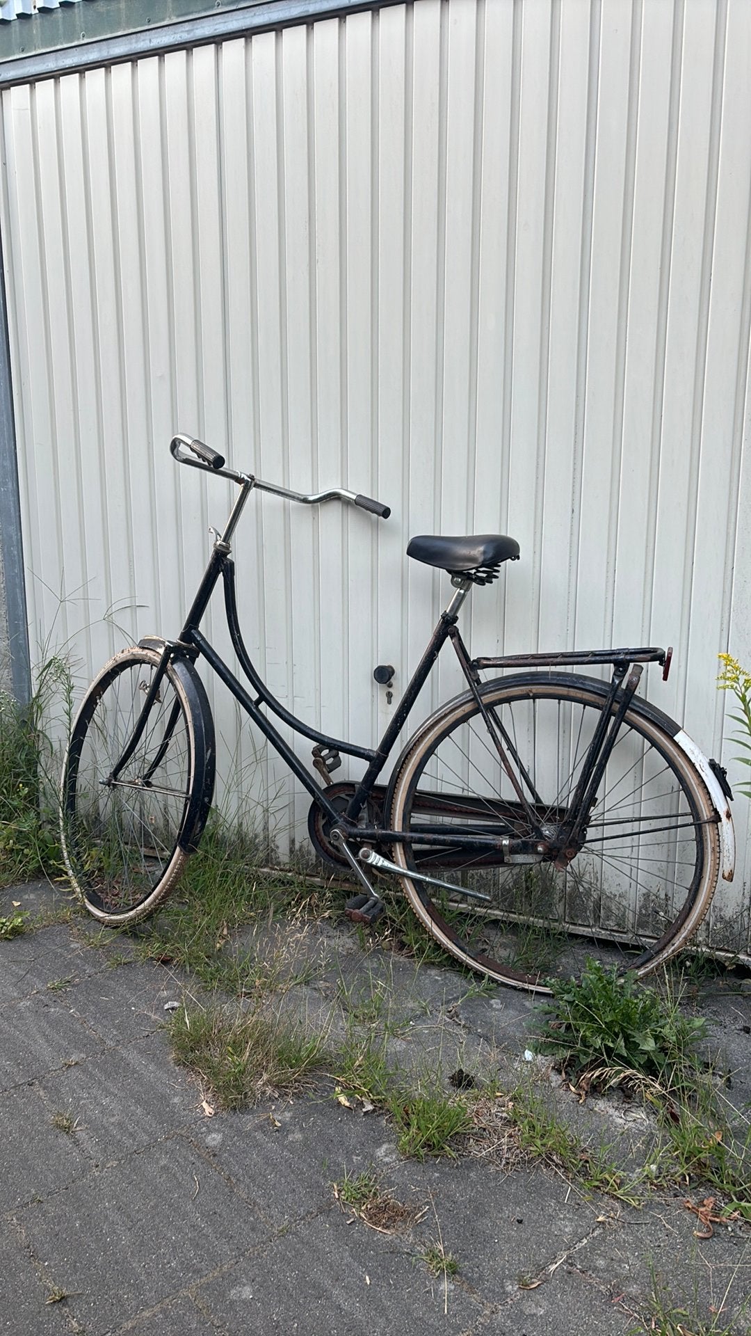 Dames Oude Omafiets studentenfiets stadsfiets. Opknapper!, Fietsen en Brommers, Fietsen | Dames | Omafietsen, 56 cm of meer, Ophalen
