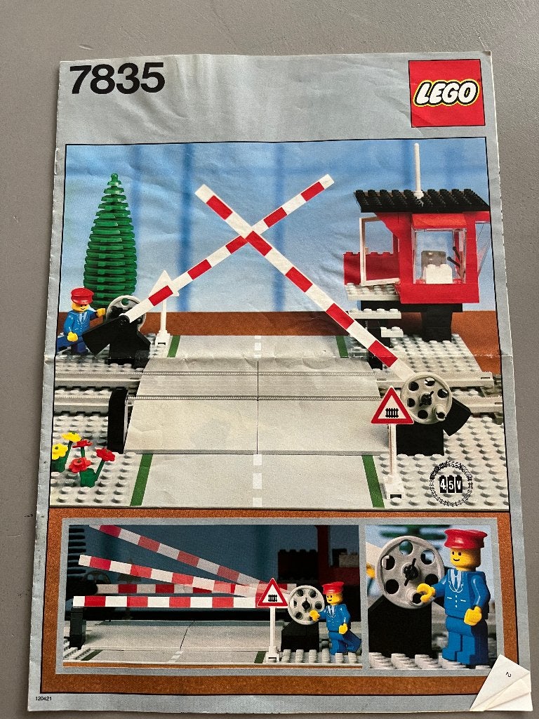 Lego spoorwegovergang 7835 treinserie 12V, Kinderen en Baby's, Speelgoed | Duplo en Lego, Gebruikt, Overige thema's, Lego, Ophalen of Verzenden