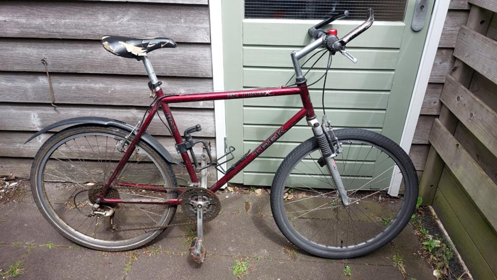 Trek mountainbike opknappertje, Fietsen en Brommers, Fietsen | Mountainbikes en ATB, Ophalen, Gebruikt, Trek