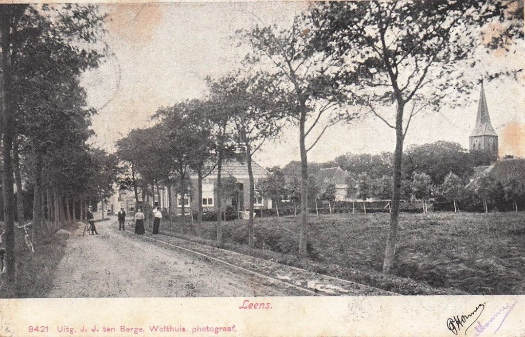 702-103-013 Leens, Verzenden, Voor 1920, Groningen