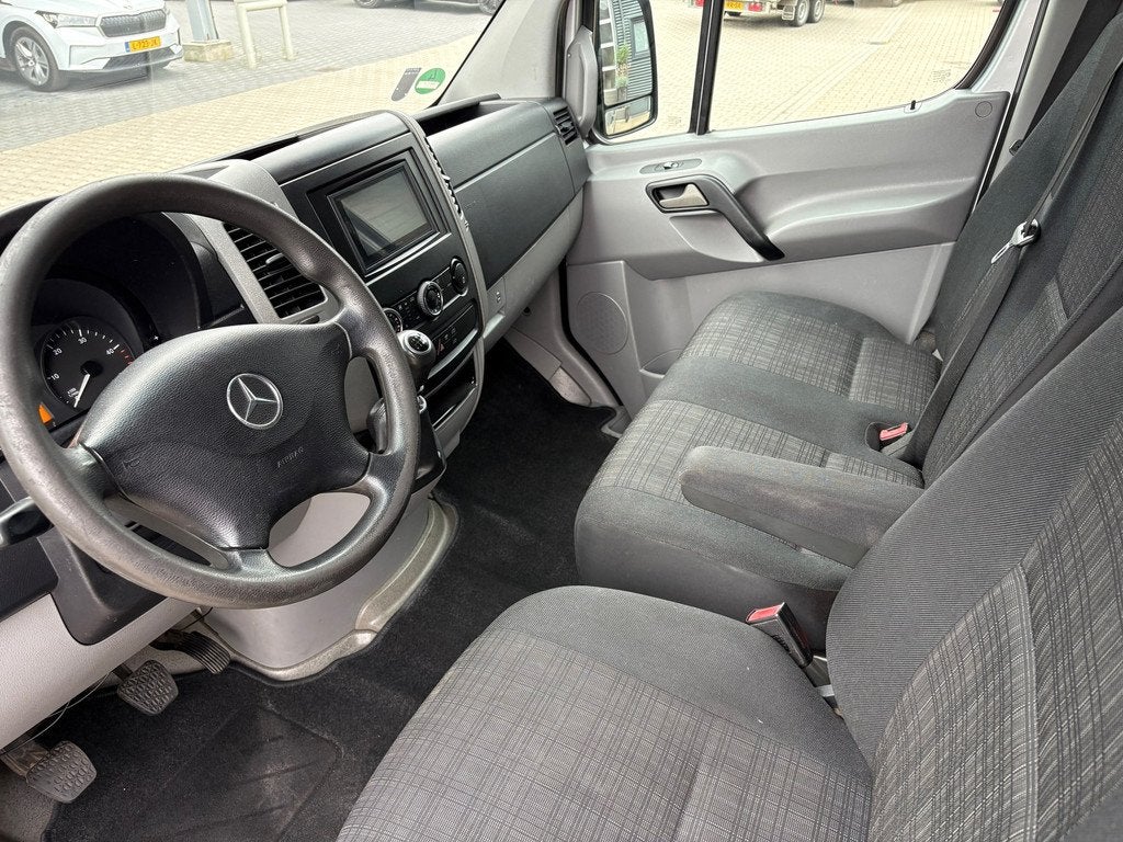 Mercedes-Benz Sprinter 416 163Pk Airco Navi Dubbel Lucht, Auto's, Euro 5, Gebruikt, Zwart, 4 cilinders