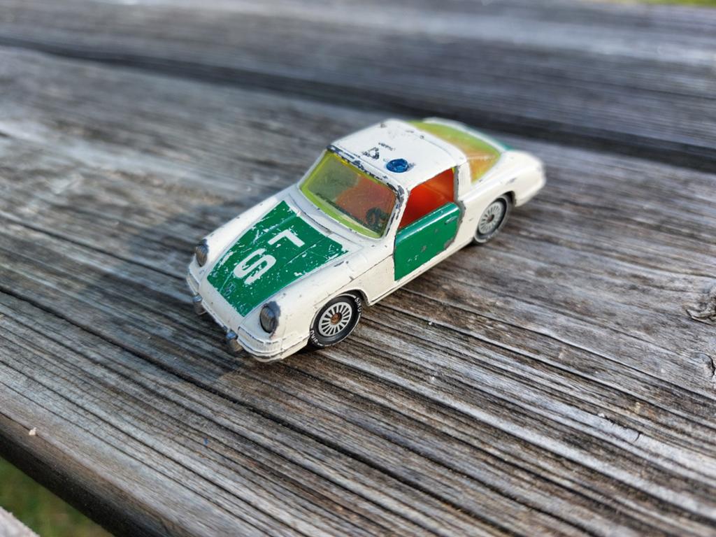 Siku Porsche 911 Targa politie v234 1010, Kinderen en Baby's, Speelgoed | Speelgoedvoertuigen, Ophalen of Verzenden, Gebruikt