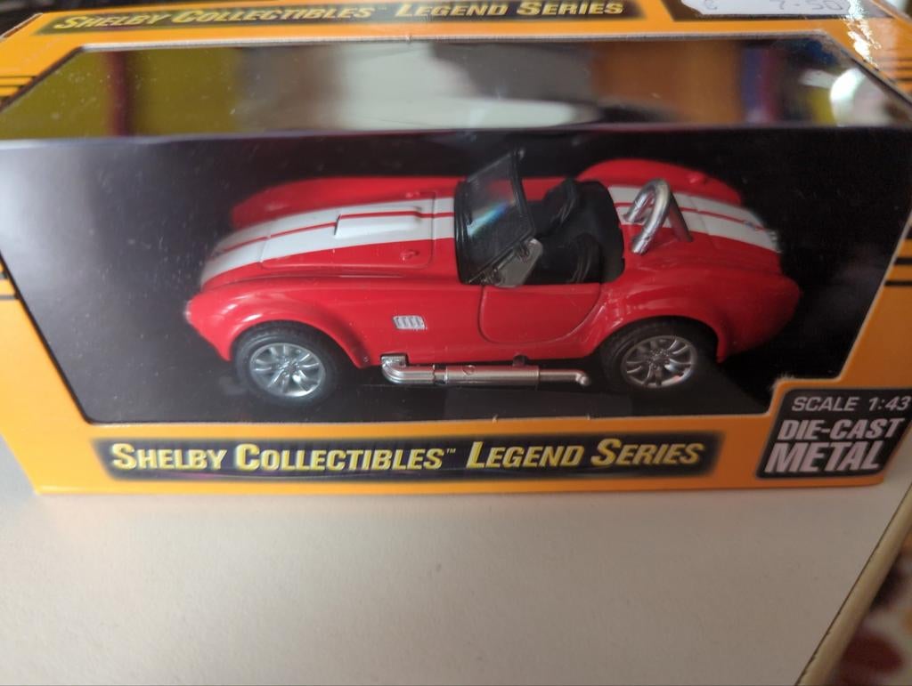Shelby Cobra 1962, Ophalen of Verzenden, Nieuw, Auto, Overige merken