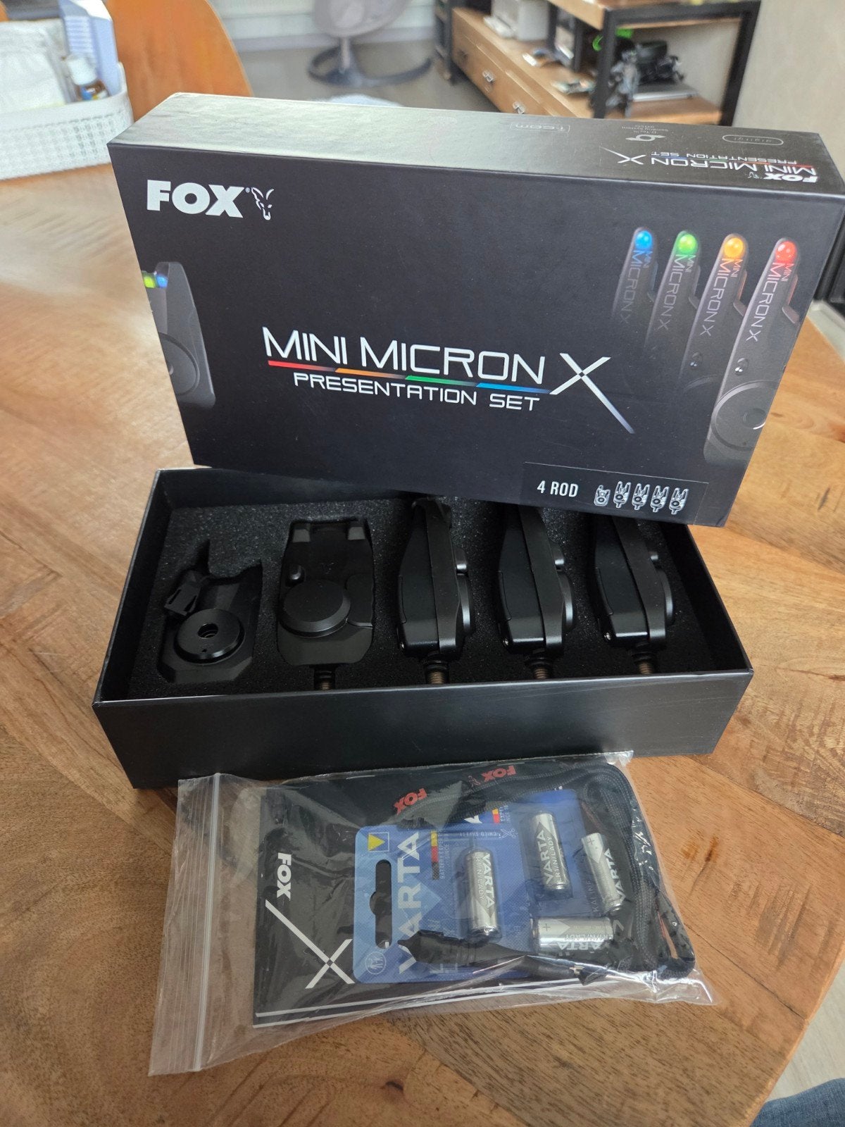 Fox Mini Micron X Presentation Set 4 Rod - Nieuwstaat, Ophalen, Nieuw, Overige typen