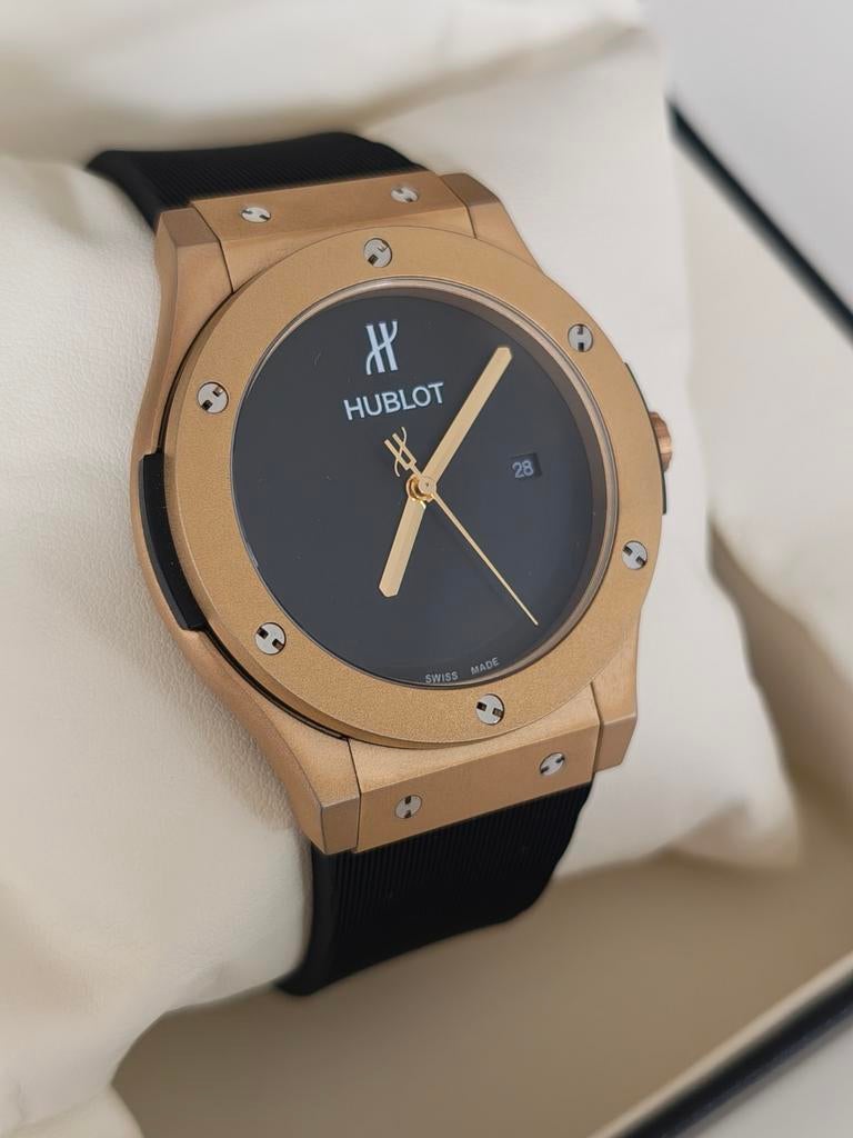 HUBLOT CLASSIC FUSION 42 mm., Ophalen of Verzenden, Nieuw, Zwart, Android