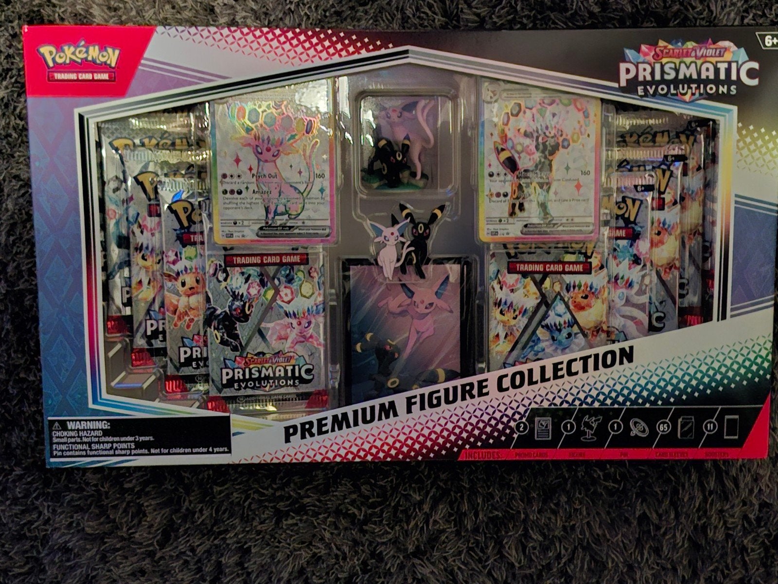 Pokémon Prismatic Evolutions Premium Figure Collection, Ophalen of Verzenden, Nieuw, Overige typen