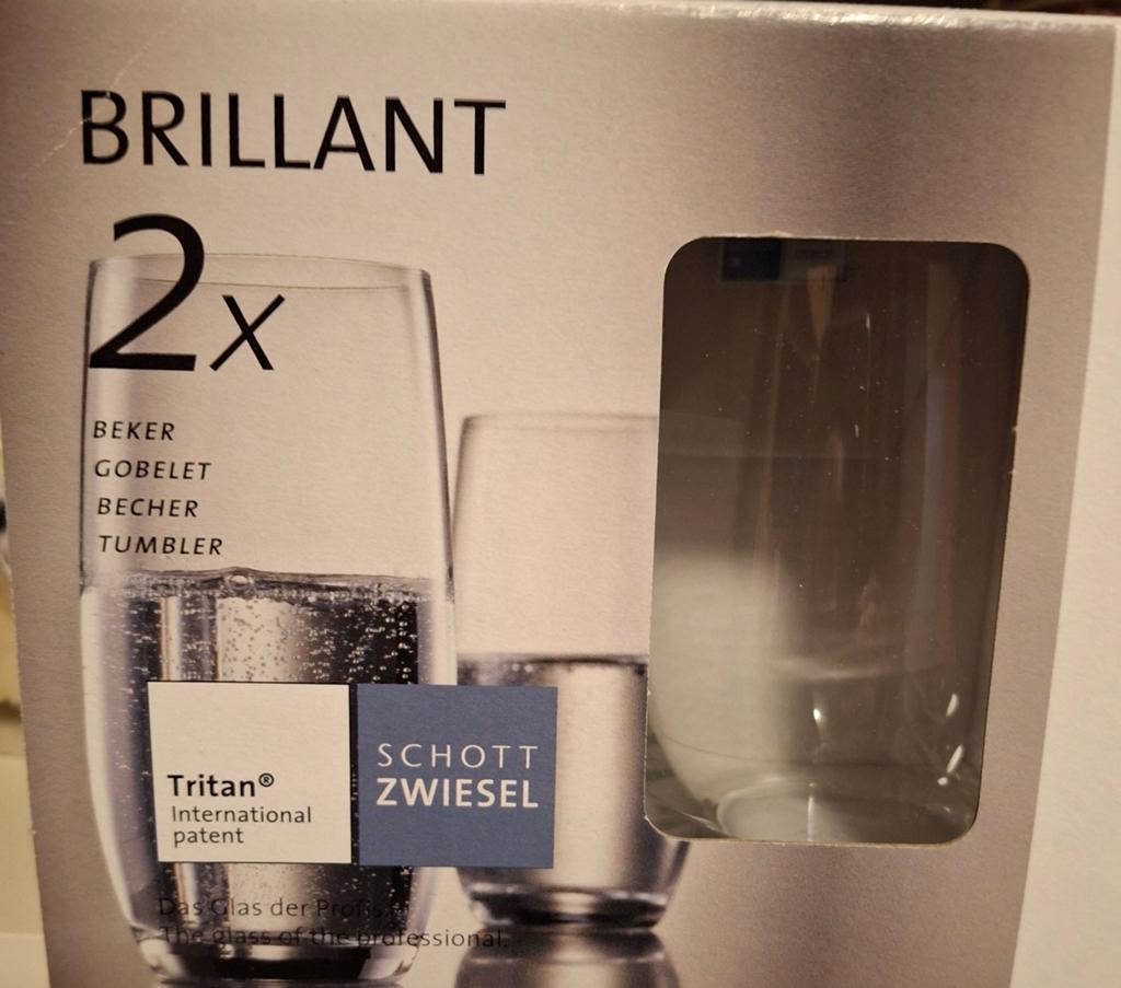 6 schott zwiesel glazen, Glas of Glazen, Nieuw, Ophalen of Verzenden, Glas