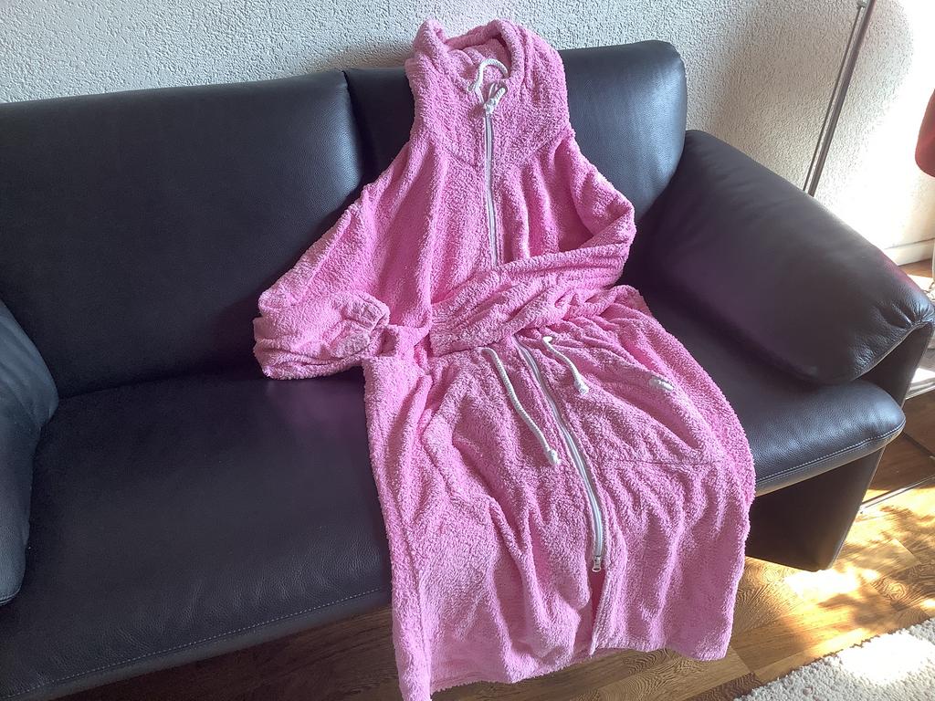 Badjas dames, Ophalen, Gedragen, Roze, Overige typen