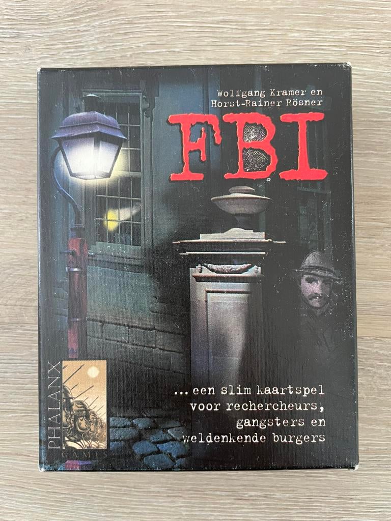 FBI kaartspel, Hobby en Vrije tijd, Gezelschapsspellen | Kaartspellen, Ophalen of Verzenden, Zo goed als nieuw