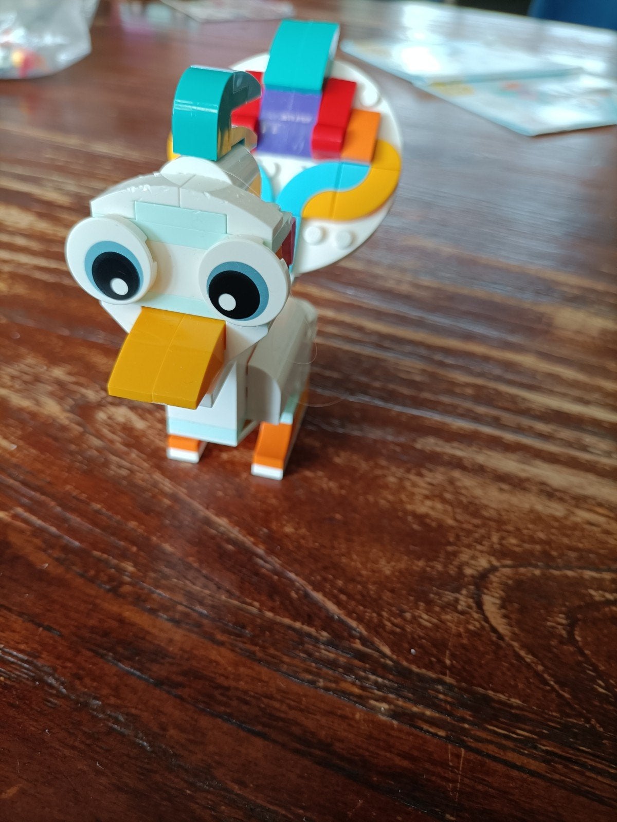 LEGO Creator 3-in-1 Pauw, Eenhoorn en zeepaardje, Ophalen of Verzenden, Zo goed als nieuw, Overige merken
