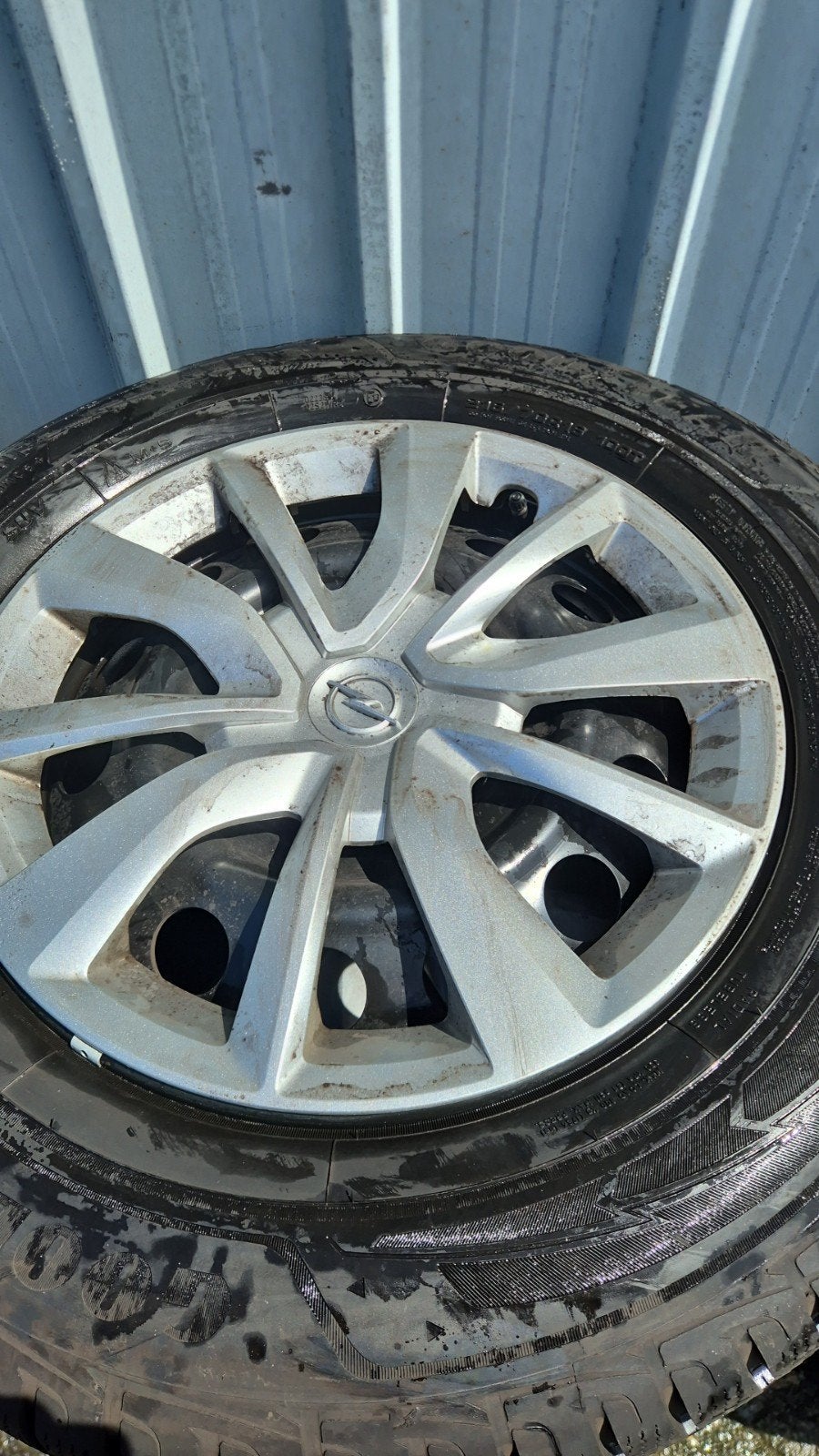 Opel wieldoppen, Ophalen of Verzenden, Gebruikt