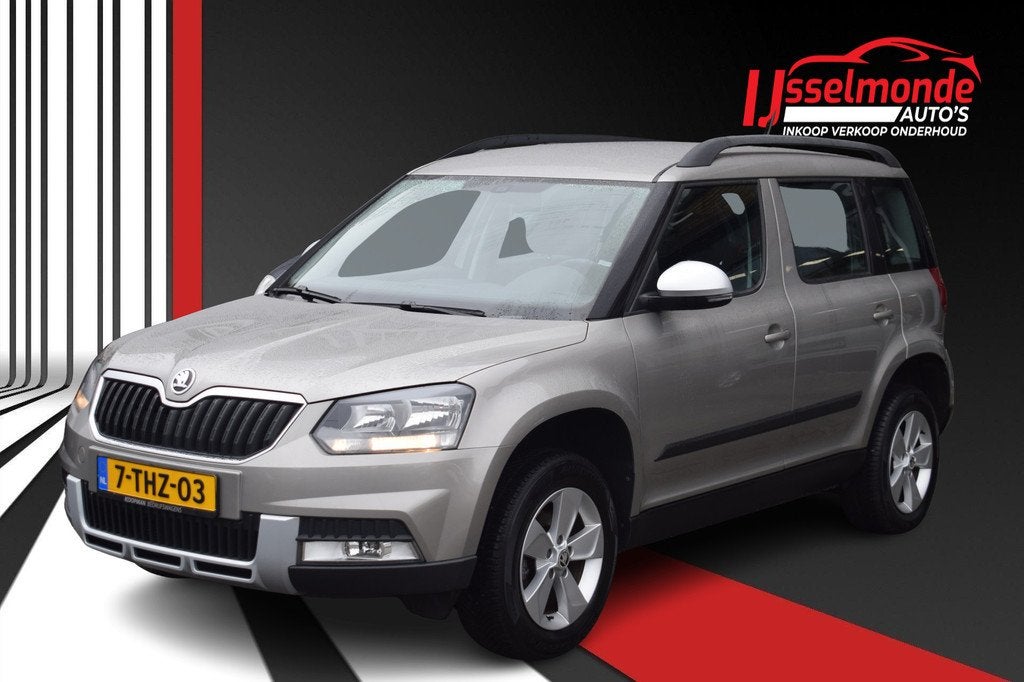 Skoda Yeti Outdoor 1.4 TSI Greentech Ambition NAP Cruise Cli, Auto's, Skoda, Voorwielaandrijving, Euro 5, Stof, Gebruikt