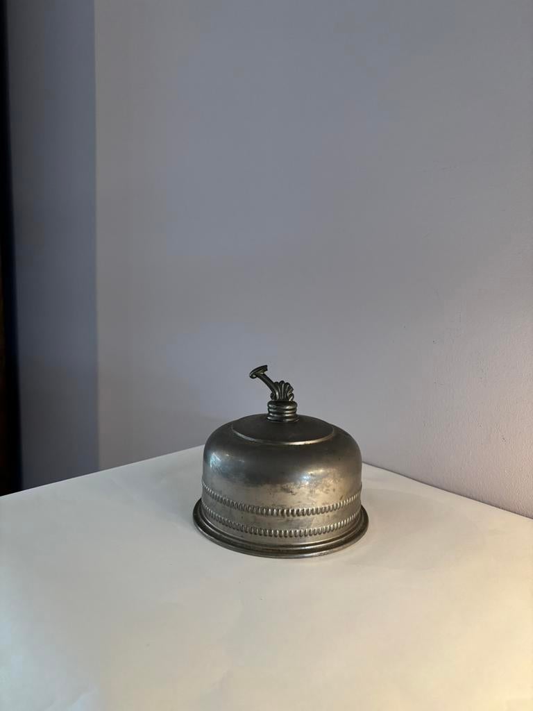 Vintage zilver metalen cloche, Antiek en Kunst, Verzenden
