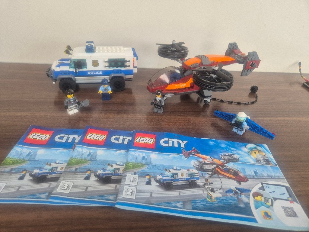 LEGO City Sky Police Diamantroof - 60209, City, Lego, Ophalen of Verzenden, Complete set
