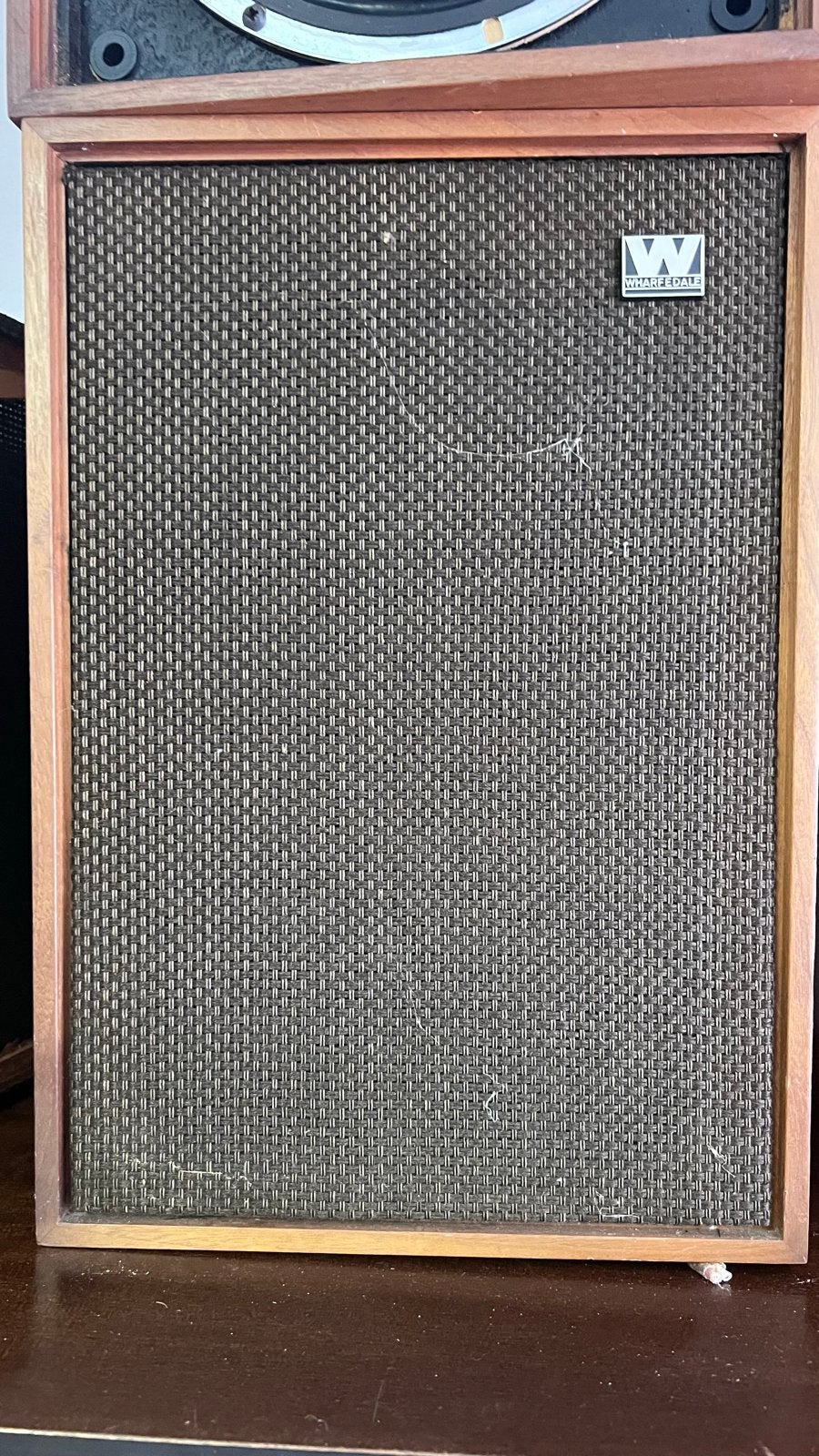 Wharfedale Denton 2 Vintage Boekenplank Luidsprekers, Ophalen, Gebruikt, Boekenplank luidspreker, Wharfedale