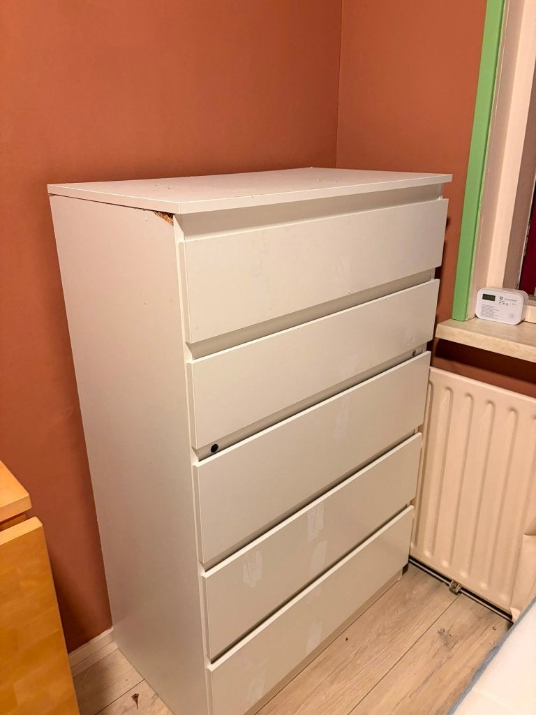 Gratis ladenkast, Ophalen, Gebruikt, 5 laden of meer, 100 tot 150 cm