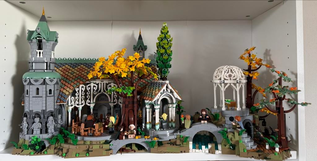 Lepin Lord of the Rings Rivendell (10316), Ophalen, Zo goed als nieuw, Overige merken