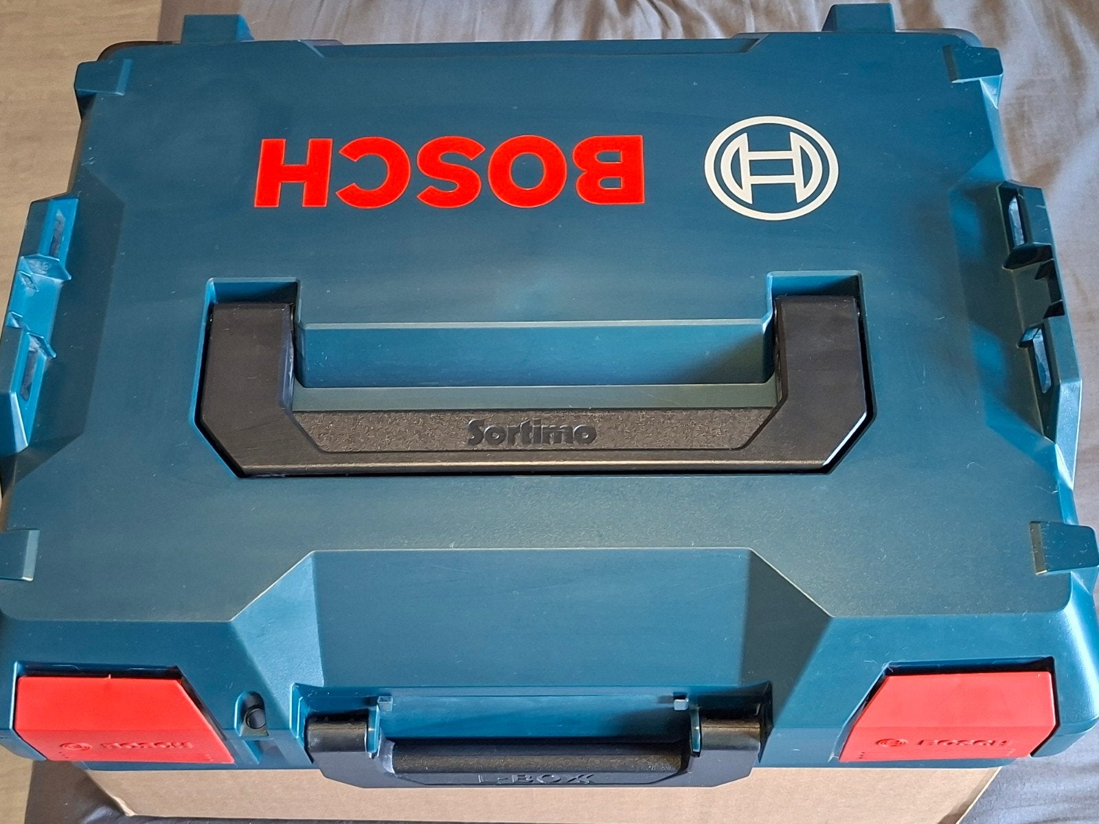 Bosch L-boxx 136 met 8 vaks inzet en deksel inleg., Ophalen of Verzenden, Gevuld, Zo goed als nieuw