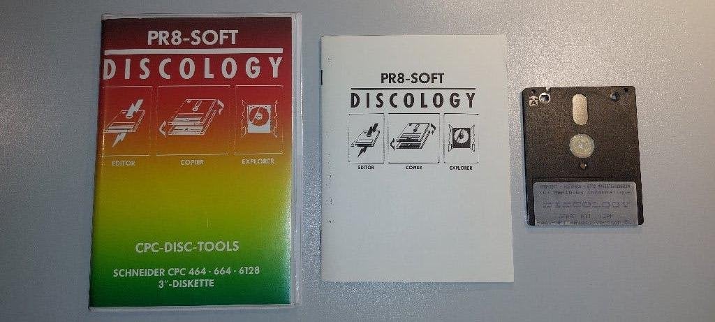 Discology Tool voor Amstrad/Schneider CPC 464, 664, 6128, Computers en Software, Ophalen of Verzenden, Schneider/Amstrad