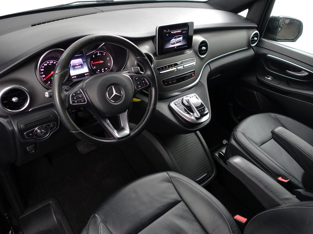 Mercedes-Benz V-Klasse 250d Lang DC Avantgarde Aut- 2x Schui, Automaat, Met garantie (alle), Zwart, Bedrijf