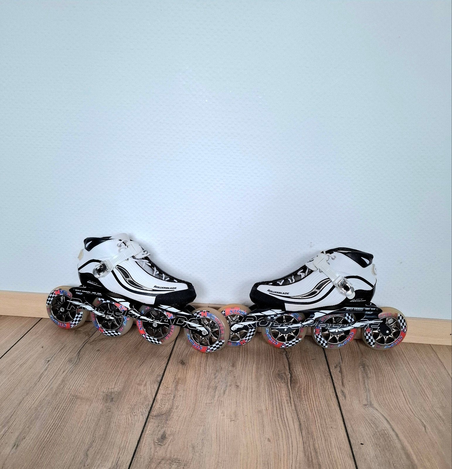Rollerblade Racemachine skeelers maat 39, Ophalen of Verzenden, Zo goed als nieuw, Inline skates 4 wielen