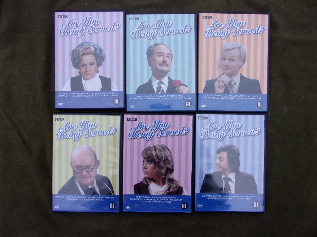 DVD: ARE YOU BEING SERVED  (WORDT U AL GEHOLPEN) NIEUWSTAAT, Engels, Alle leeftijden, Nederlands, Ophalen of Verzenden