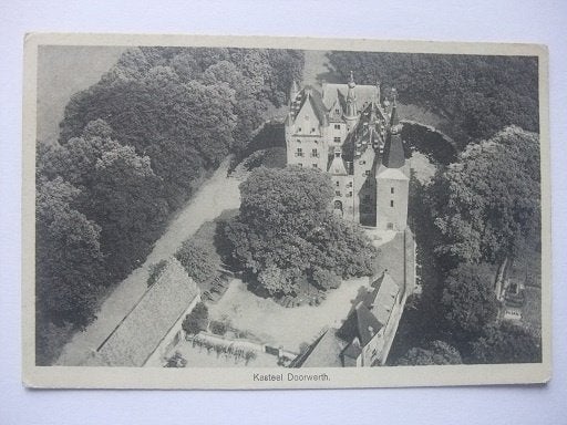 Q41 Kasteel Doorwerth, Verzamelen, Ansichtkaarten | Nederland, Ophalen of Verzenden, 1920 tot 1940, Ongelopen, Gelderland