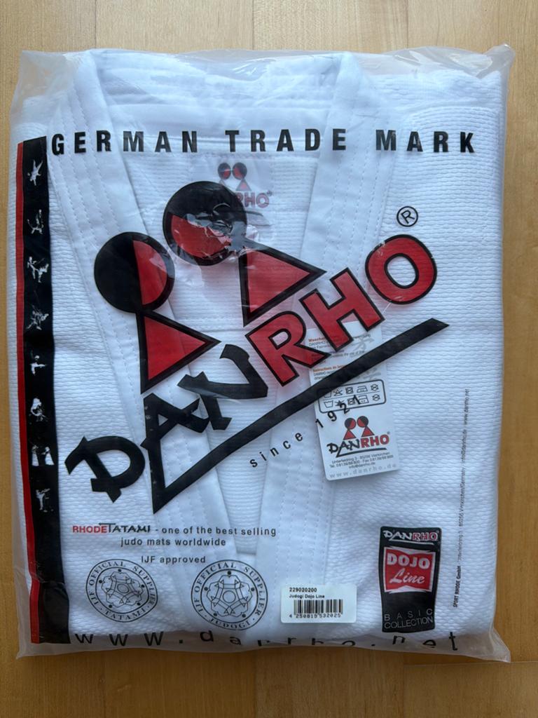 Danrho Judo/ aikido Pak Dojo Line - Maat 200, Groter dan maat XL, Judo, Ophalen of Verzenden, Nieuw