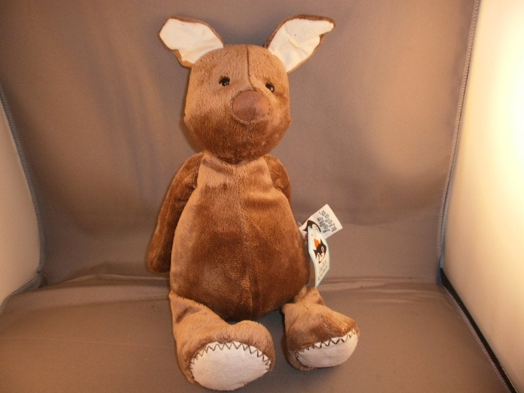 jelly kitten hond pup bruin crème pootzolen oren binnenkant, Jellycat, Middelgroot (20 tot 80 cm), Bruin, Wasbaar