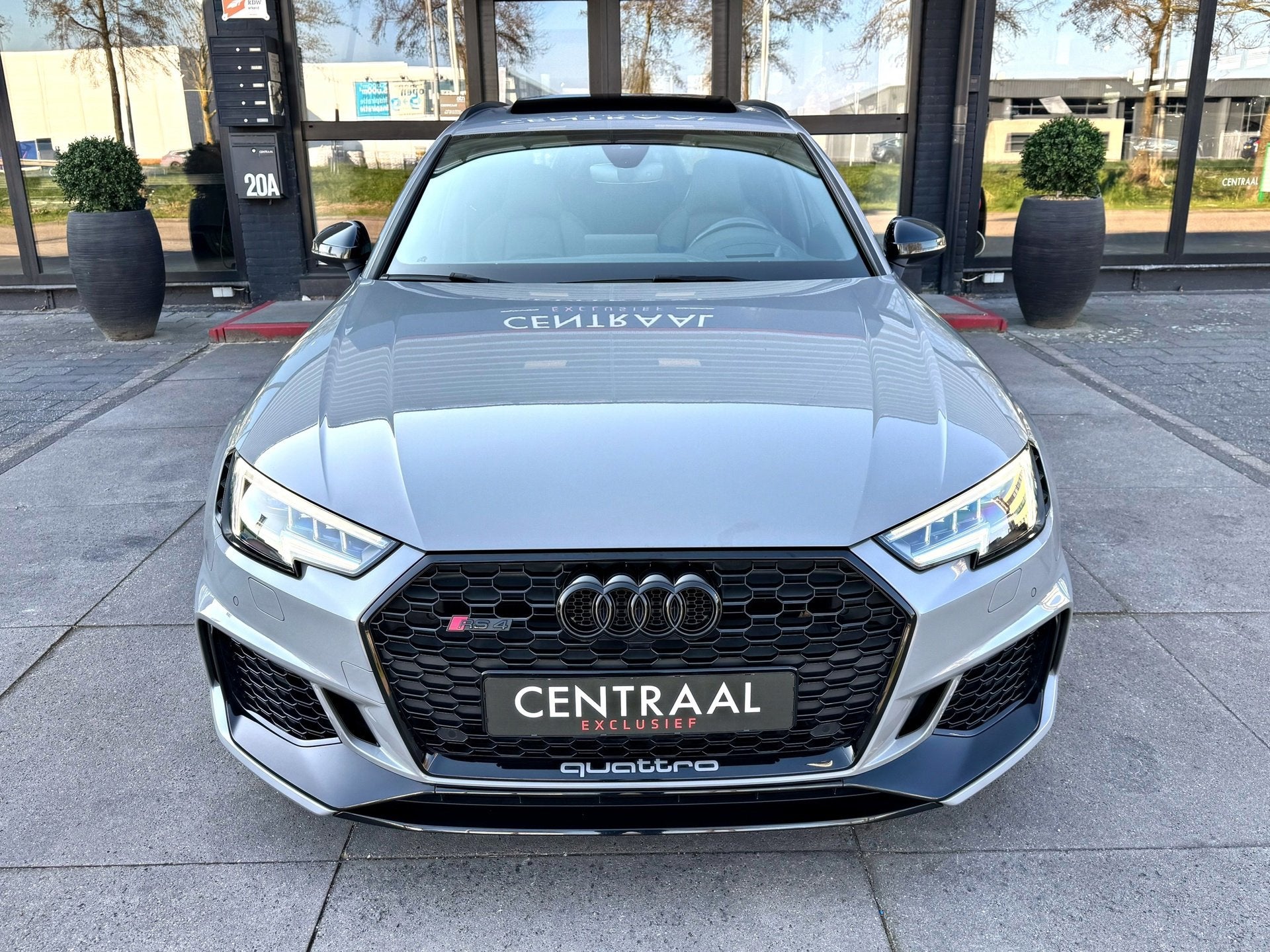 Audi RS4 Avant 2.9 TFSI Quattro 450PK|Pano|B&O|Massage|Head-, Auto's, Audi, Automaat, 1730 kg, Gebruikt, Vierwielaandrijving