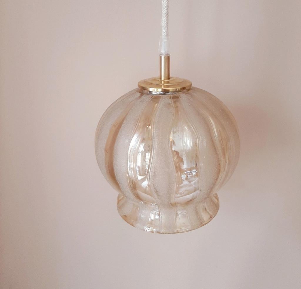 Vintage hanglamp | Bubble lamp | Helena Tynell stijl, Ophalen of Verzenden, Glas, Minder dan 50 cm