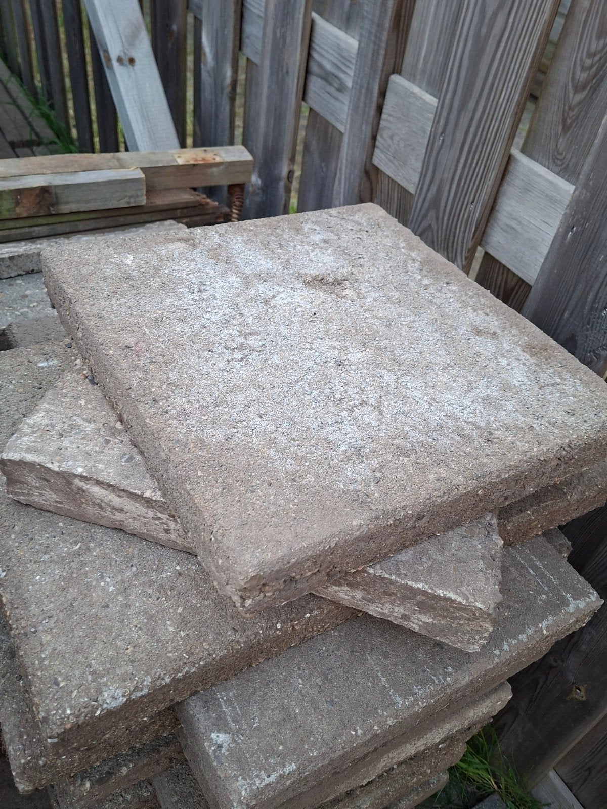 Gratis 40x60 tegels, Tuin en Terras, Tegels en Klinkers, Ophalen, Gebruikt, Beton, Terrastegels
