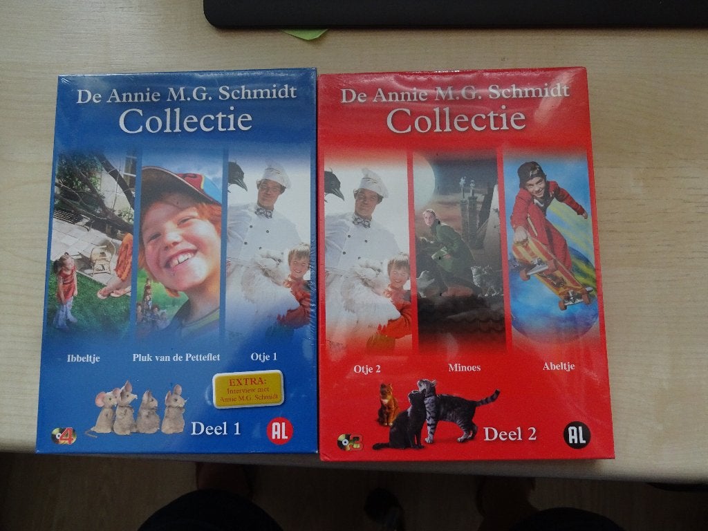 De Annie .M.G. Schmidt Collectie Deel 1 en 2 nieuw, Cd's en Dvd's, Dvd's | Kinderen en Jeugd, Alle leeftijden, Ophalen, Zo goed als nieuw