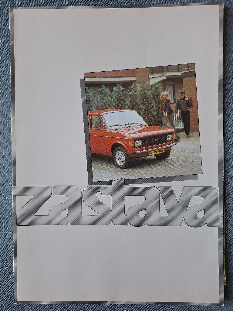 Brochure ZASTAVA1100/1300 - NL, Verzenden, Gelezen, Overige merken