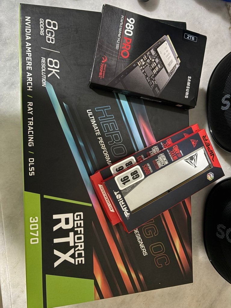 rtx 3070, Ophalen of Verzenden, Zo goed als nieuw, GDDR6, PCI-Express 4