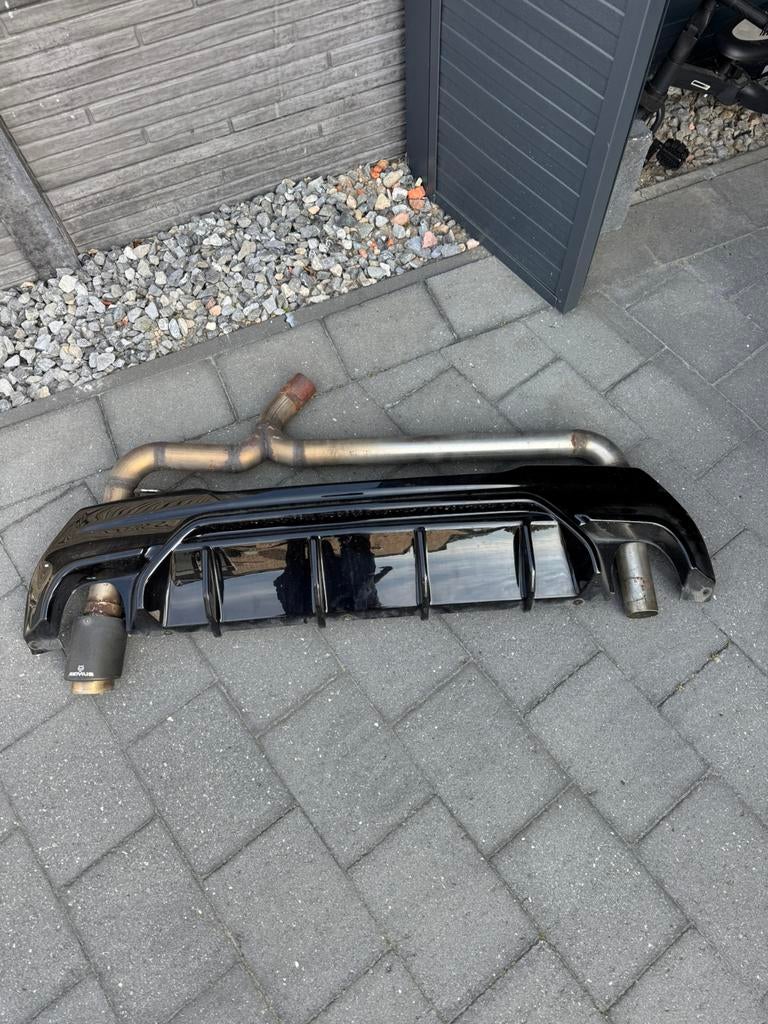 BMW F40 Maxton Diffuser met dubbele uitlaat perfecte staat, Ophalen, Voor, BMW, Bumper