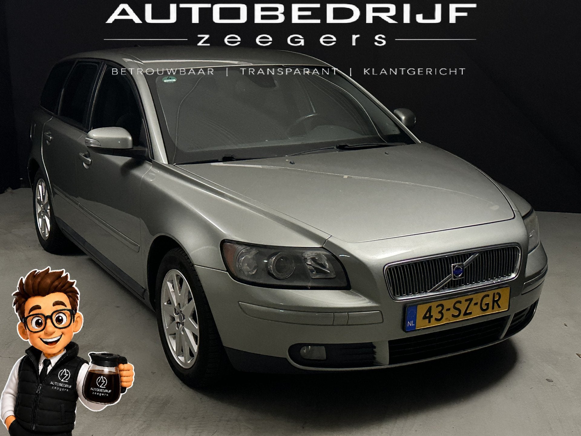 Volvo V50 1.6D Edition II *Diesel*CC*AC* (bj 2006), Auto's, Volvo, Voorwielaandrijving, Gebruikt, 4 cilinders, 700 kg