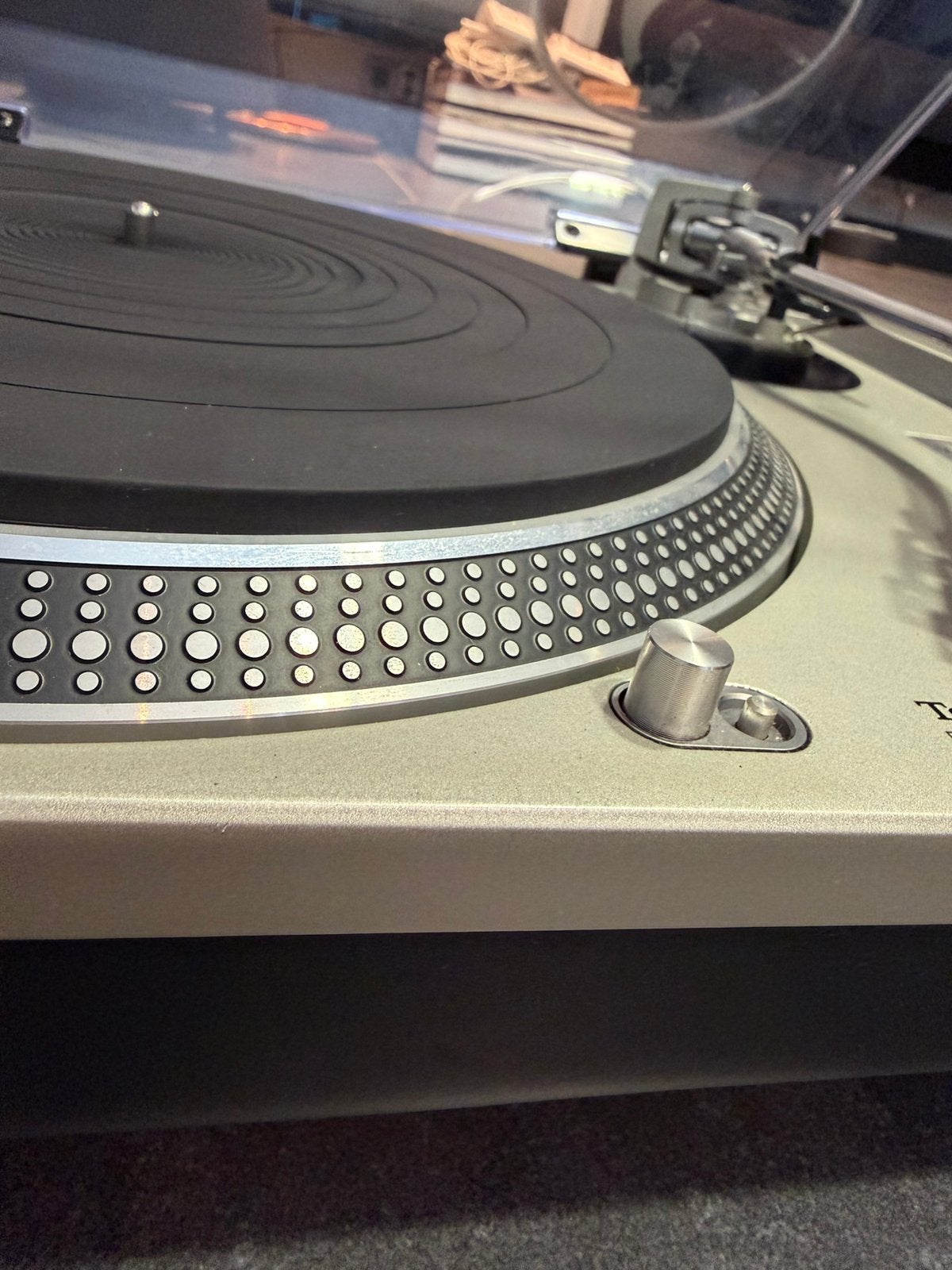 Technics sl 1200 mk2 sl-1200 + stranton 500 en stofkap, Audio, Tv en Foto, Ophalen of Verzenden, Zo goed als nieuw, Platenspeler