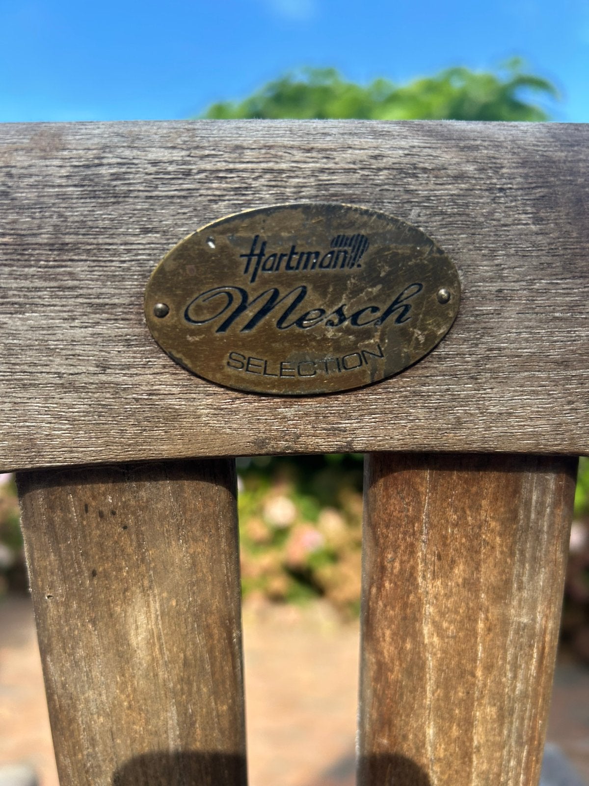 Gratis 4x Merandi Teak houten  stoelen, Ophalen, Gebruikt