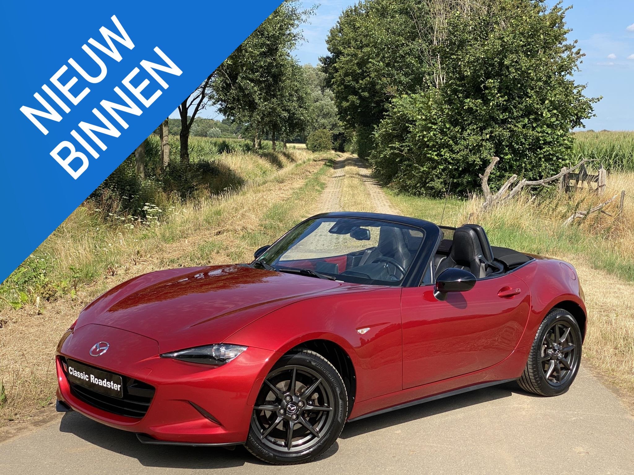 Mazda MX-5 ND 1.5 SkyActiv-G 131 GT-M, 1STE EIGENAAR, Auto's, Mazda, Bedrijf, Te koop, MX-5, ABS, Airbags, Airconditioning, Alarm