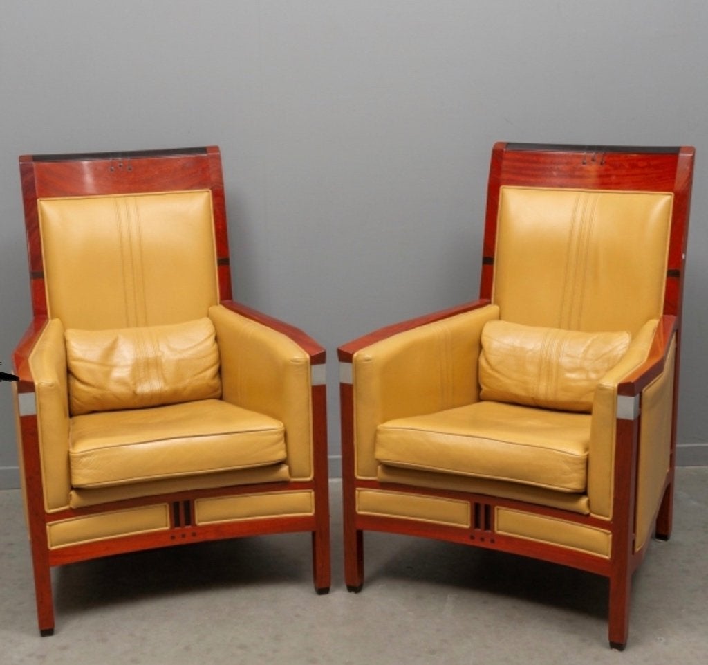 Schuitema Art Deco Decoforma stoelen model Charles, Huis en Inrichting, Fauteuils, Ophalen, Gebruikt, Minder dan 75 cm, Art Deco