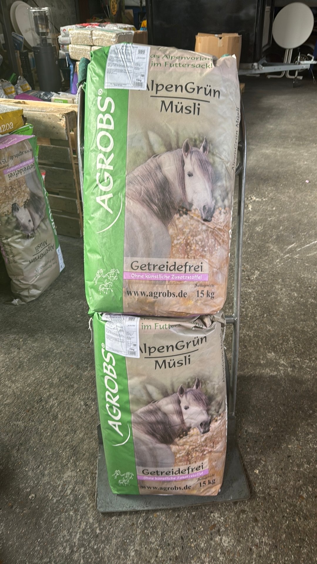 Agrobs Alpengrun Muesli 2x, Dieren en Toebehoren, Ophalen, Overige soorten