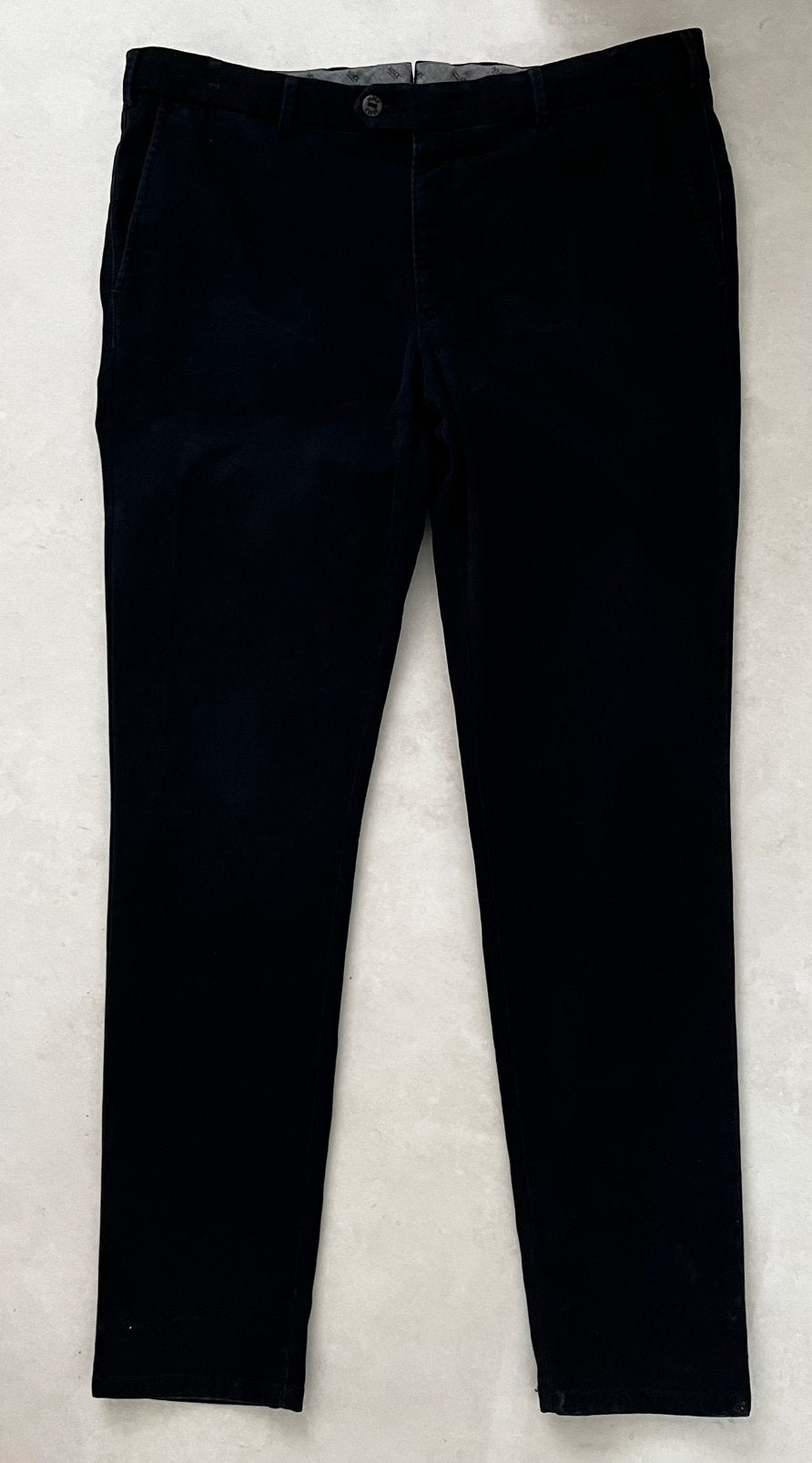 MMX marine kleurige velours pantalon maat 38/34, Ophalen of Verzenden, Zo goed als nieuw, Maat 56/58 (XL), Blauw