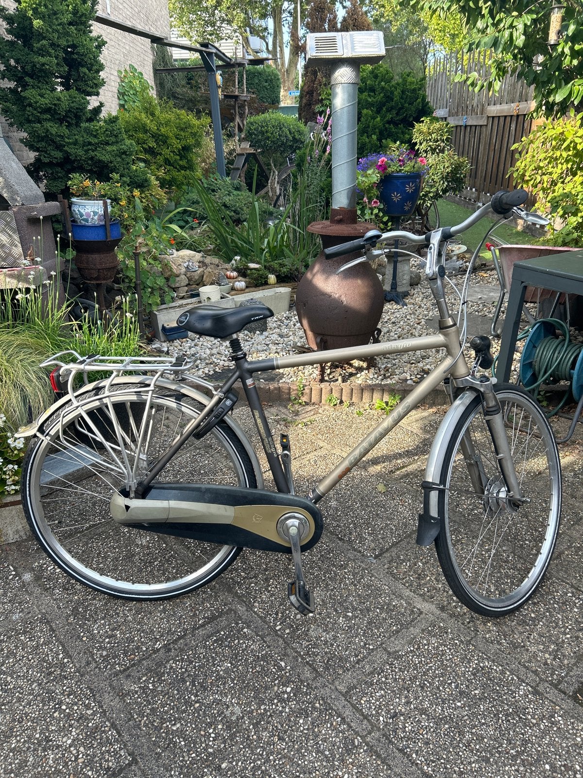 Batavus 28”alumium frame53cm, 8 versnellingen, trommelremmen, Ophalen, Gebruikt, Versnellingen, Batavus