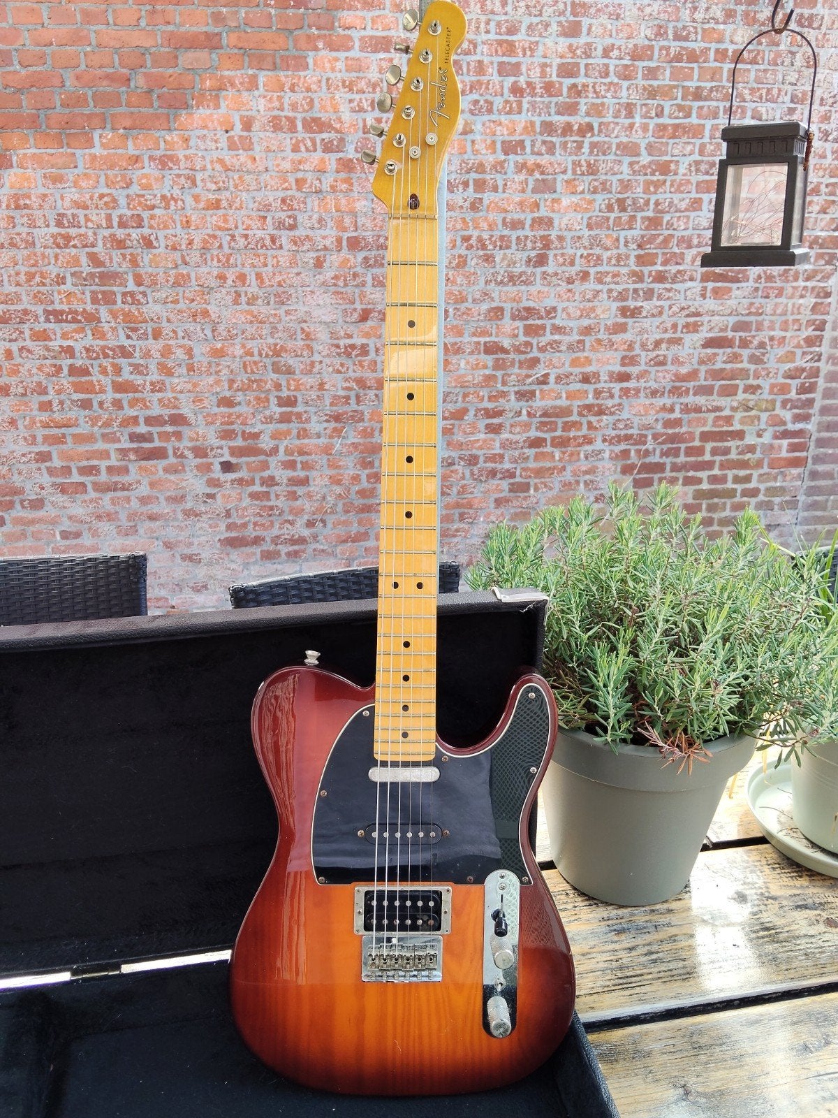 Fender Telecaster elektrische gitaar met koffer, Ophalen of Verzenden, Solid body, Fender