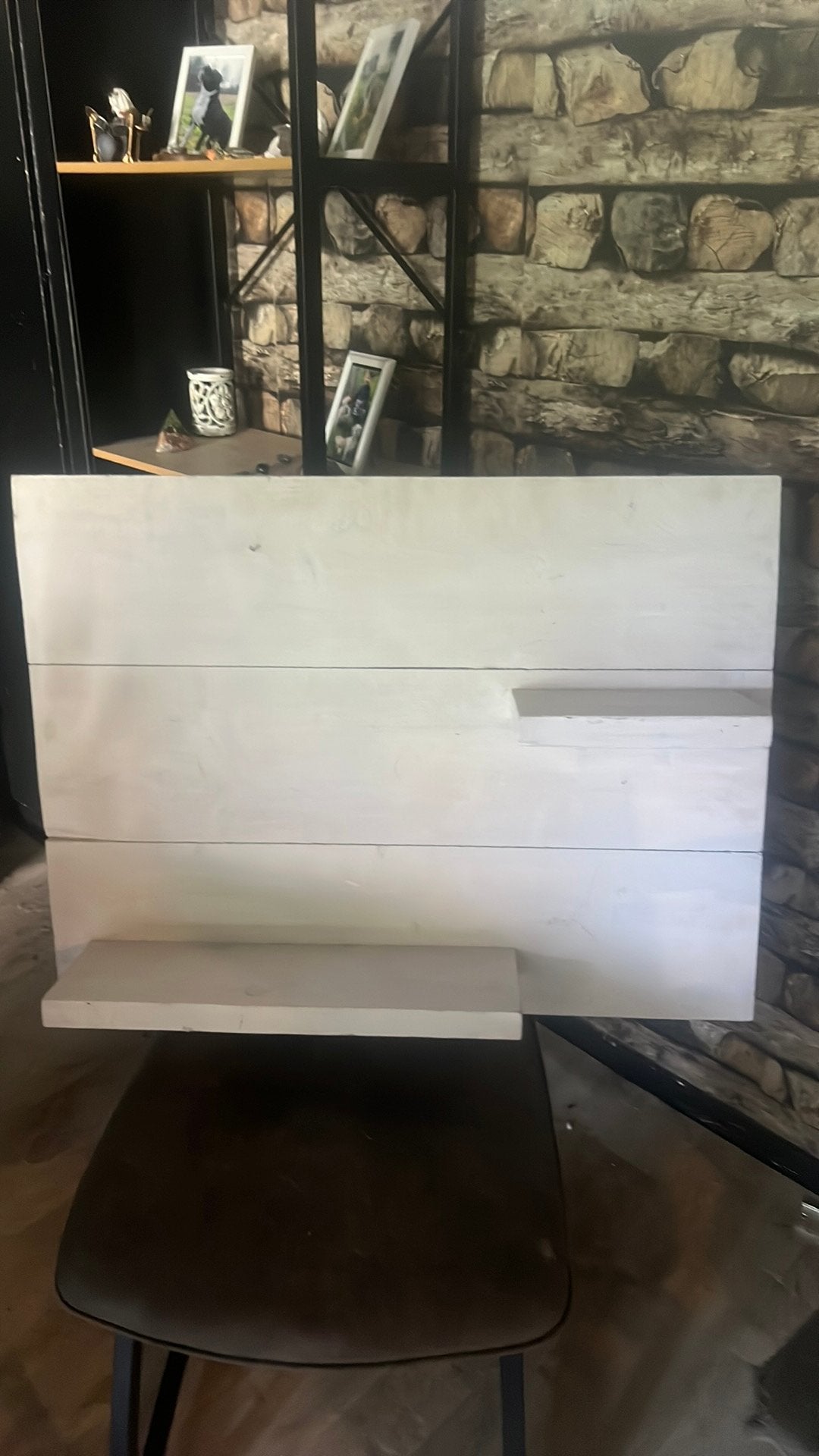 Wandbord steigerhout, Ophalen, Gebruikt