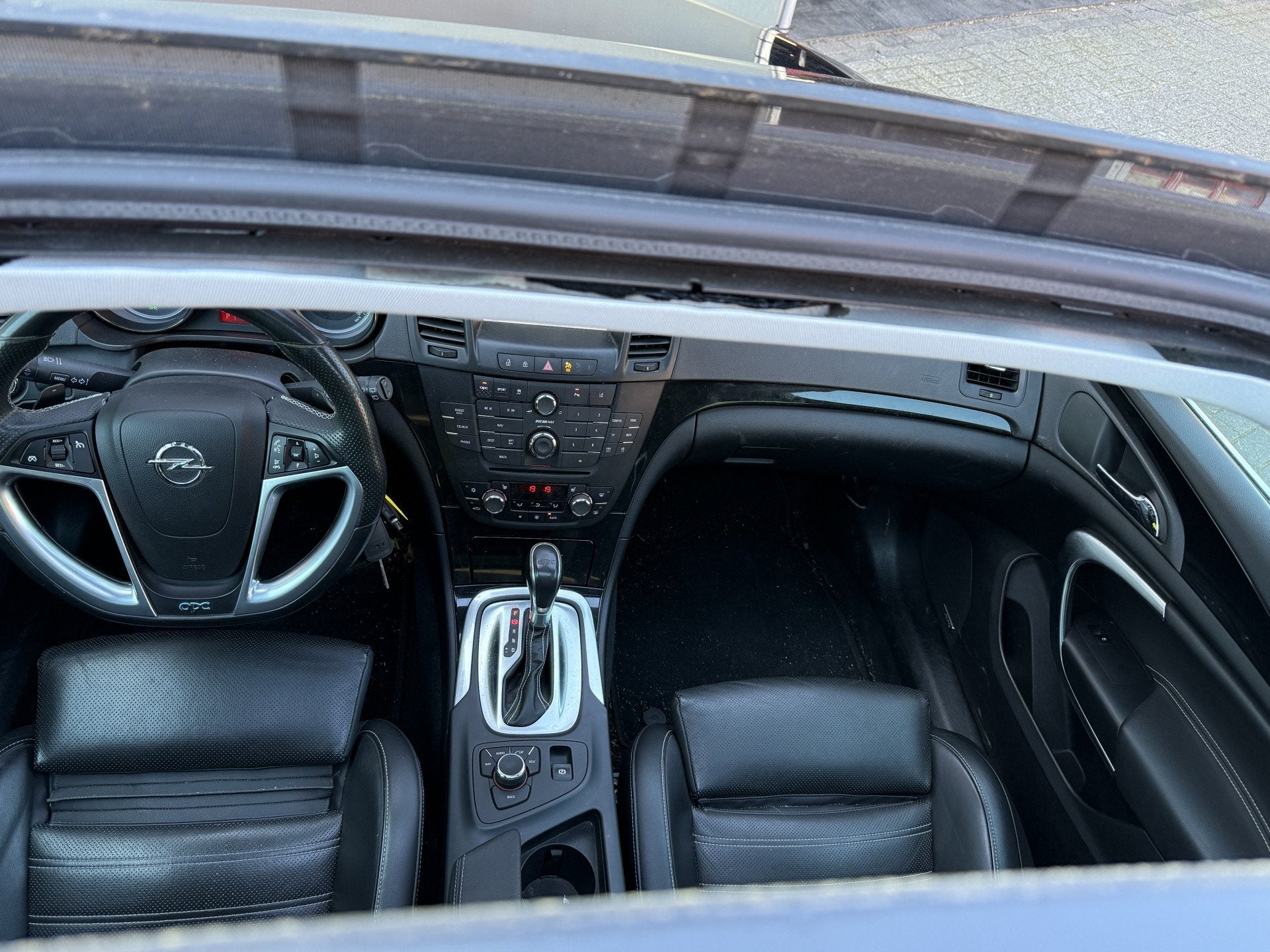 Opel Insignia Sports Tourer BWJ 2011 2.8 T 325 PK OPC 4x4 AU, Automaat, Euro 5, Gebruikt, Zwart